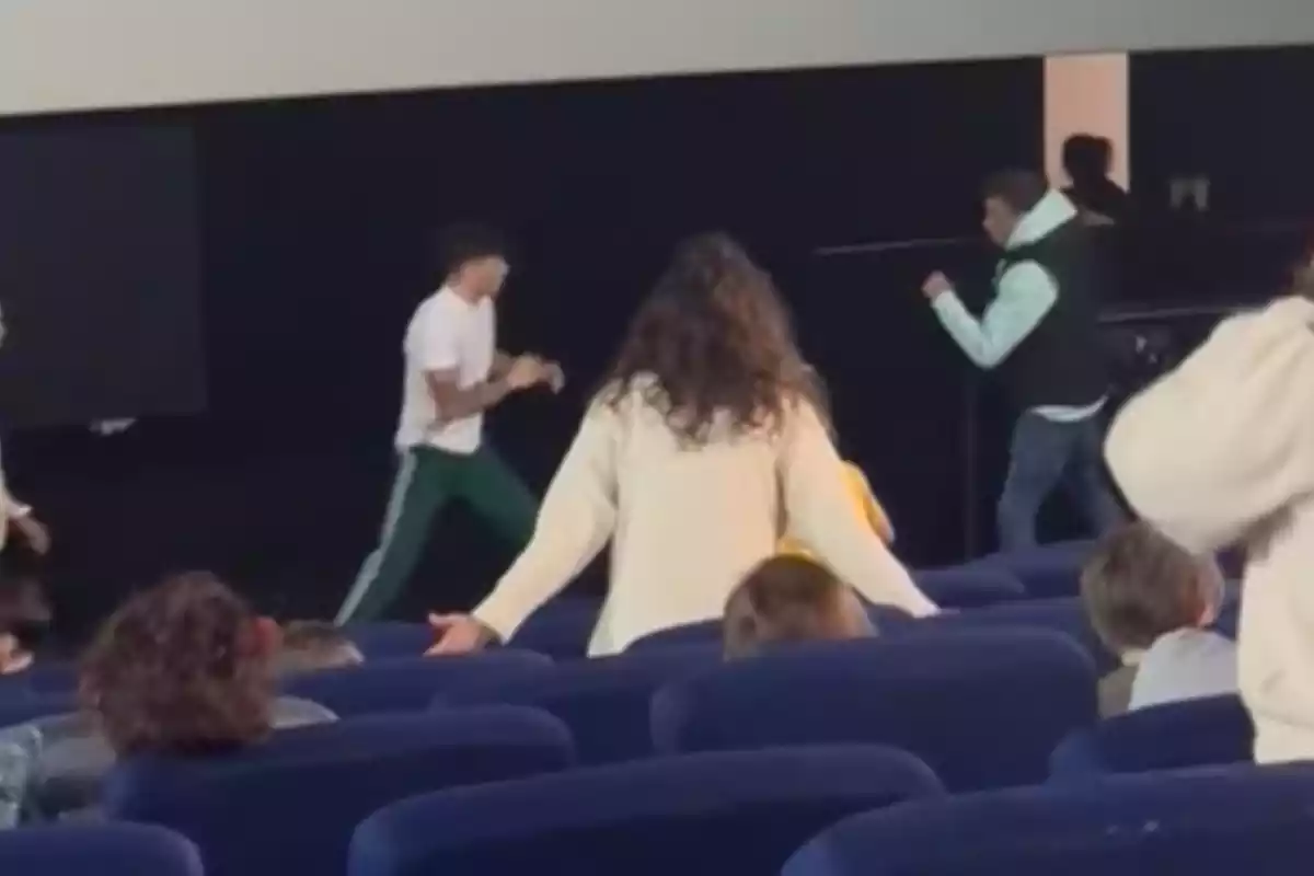 Vídeo La brutal pelea en un cine de León durante Garfield