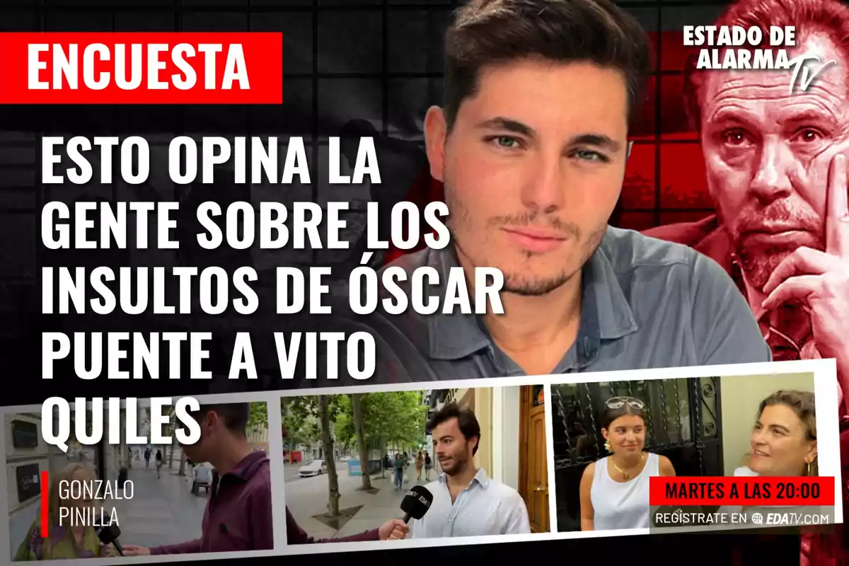 VIDEO Esto opina la gente sobre los insultos de Óscar Puente a Vito Quiles