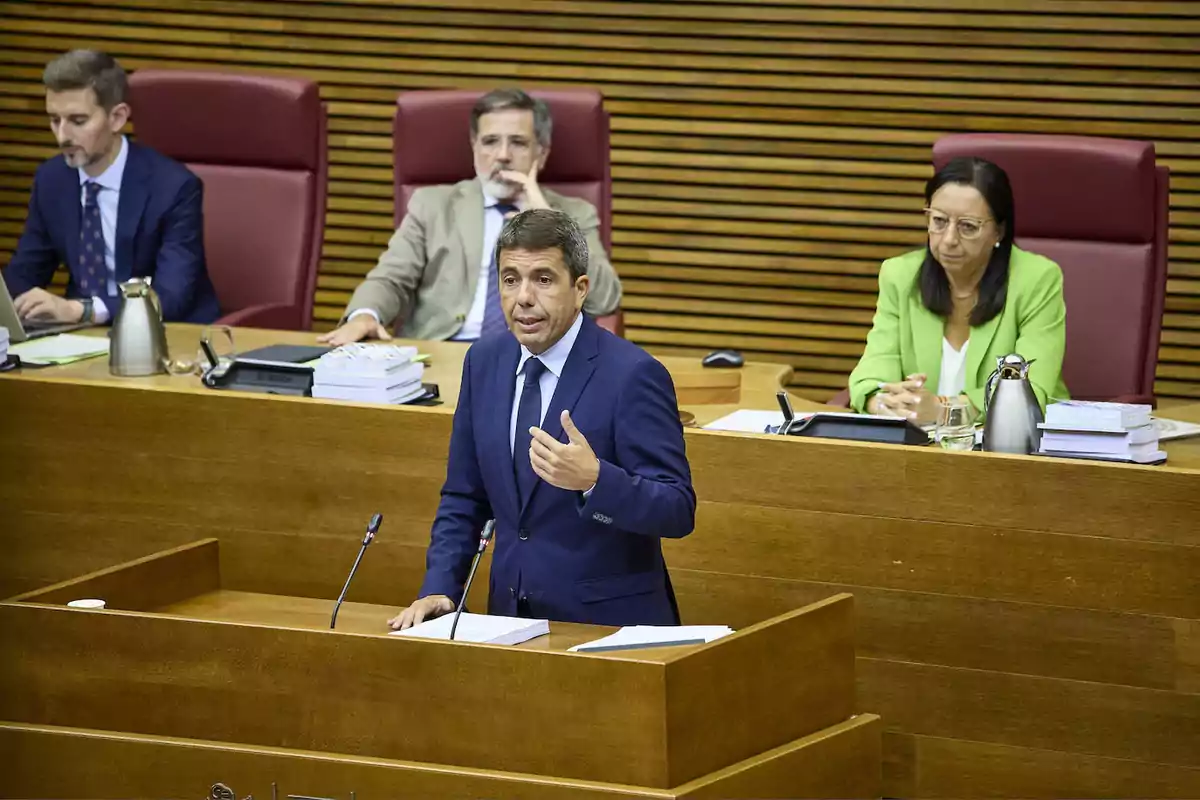 Carlos Mazón presidente de la Generalitat Valenciana