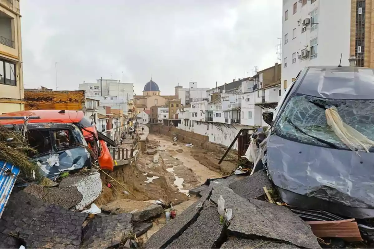 El pueblo Chiva en Valencia