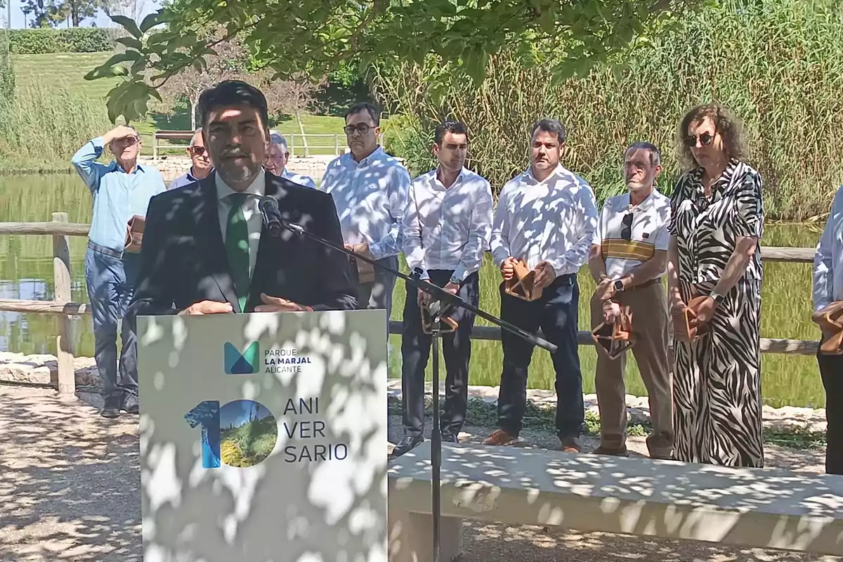 Barcala, alcalde de Alicante, en la presentación