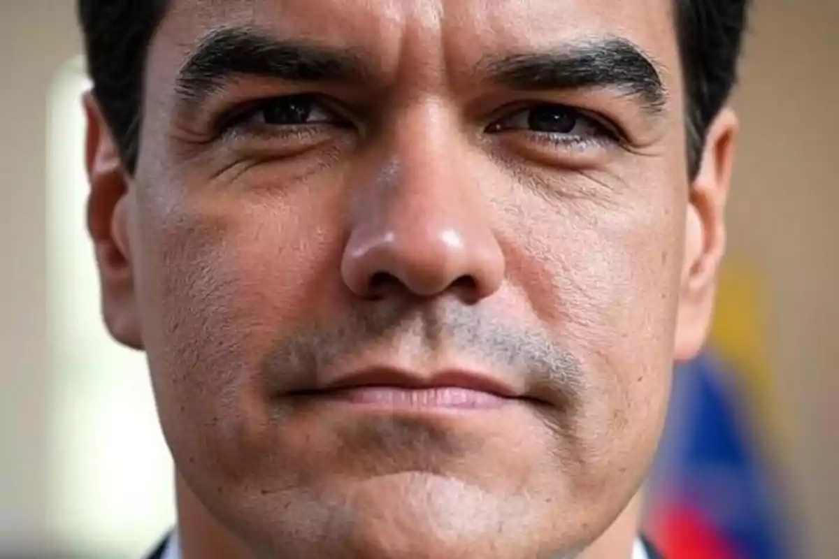 Simulación de Pedro Sánchez al estilo venezolano