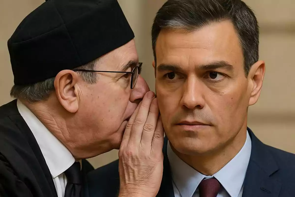 simulación de Pedro Sánchez