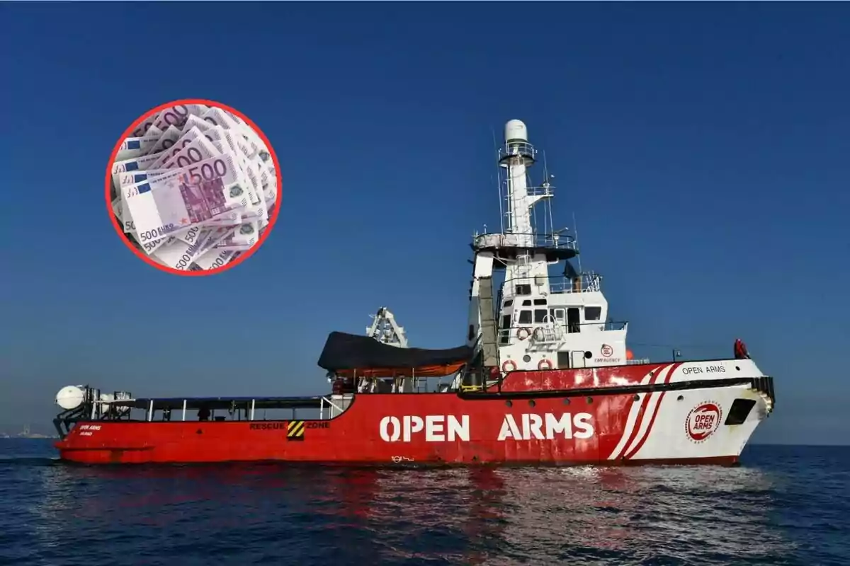Este es el dineral que se ha destinado a Open Arms durante años