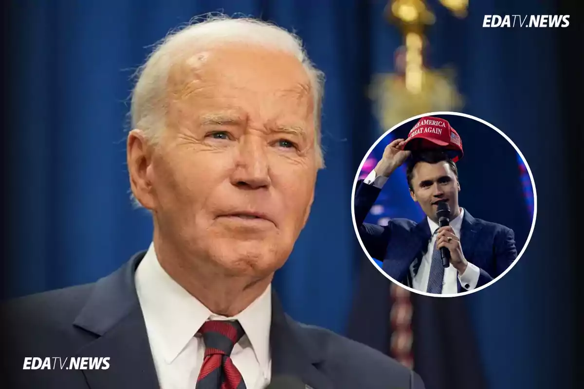 Así fue como Biden intentó cargar contra Charlie Kirk antes de la victoria de Trump