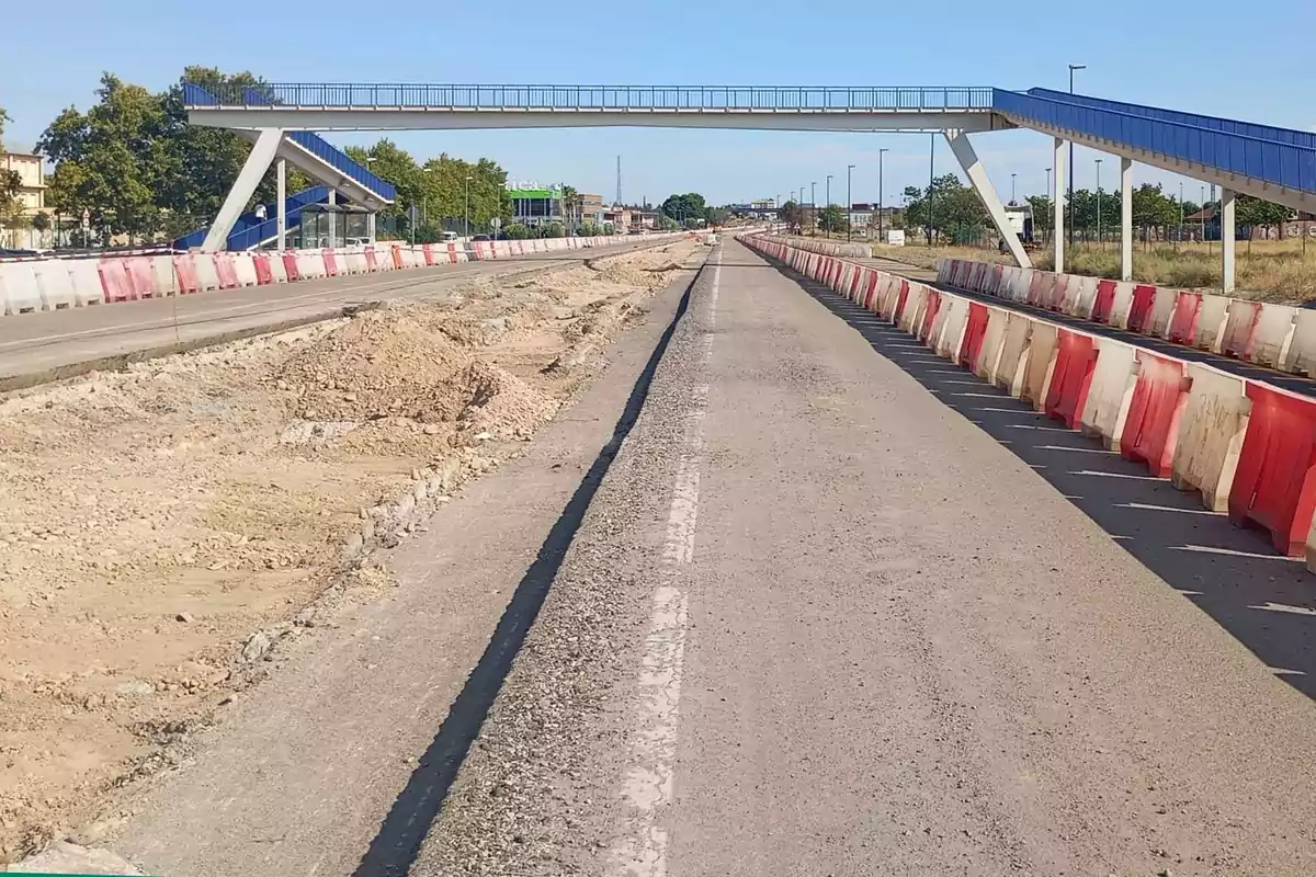 COPISA avanza en la transformación de la N- 232 en Utebo