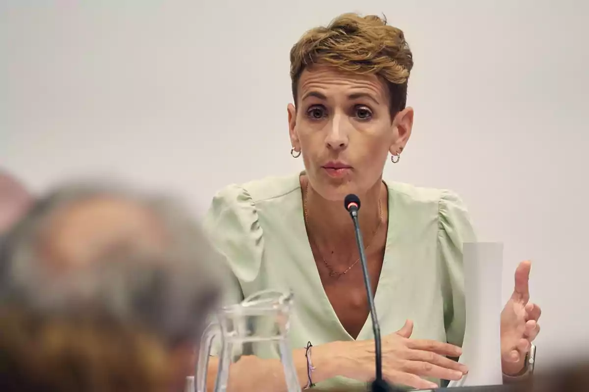 María Chivite contra las cuerdas: El PP la citará en el Senado por el caso Koldo