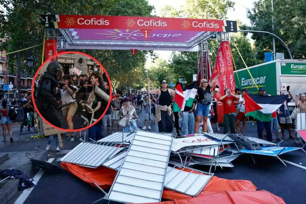 La Policía culpa a Marlaska de haberles dejado 'atados de pies y manos' en La Vuelta