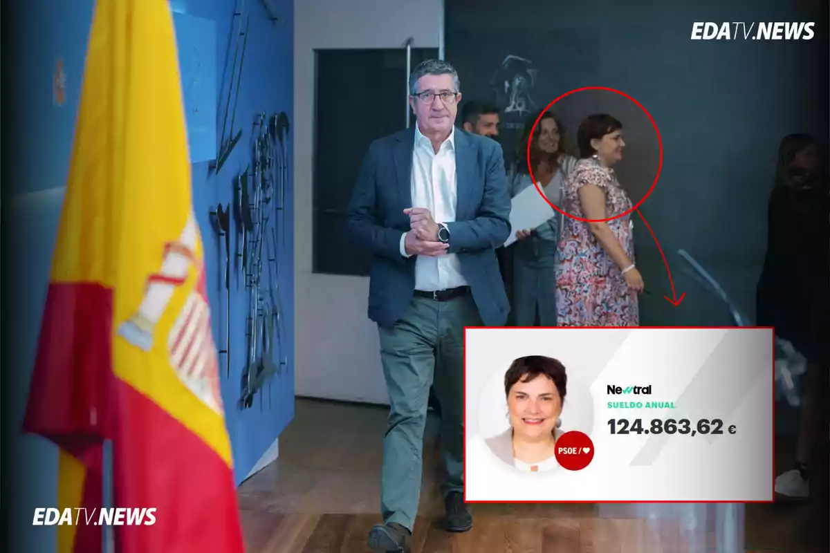 Esta es la socialista que veta a EDATV en las ruedas de prensa del Congreso