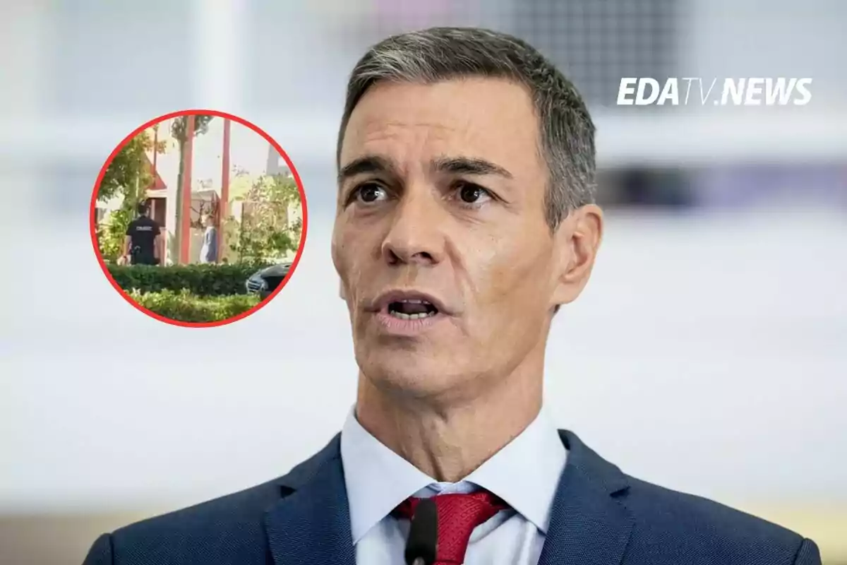 Entre gritos de 'fuera' y 'lo que te quiere el pueblo' reciben a Sánchez en Getafe