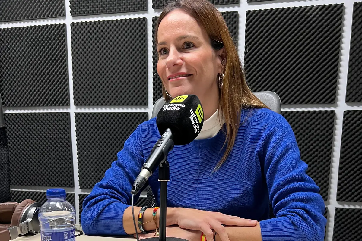Isabel Pérez Moñino-Aranda, portavoz de VOX en la Asamblea de Madrid ayer en Informa Radio