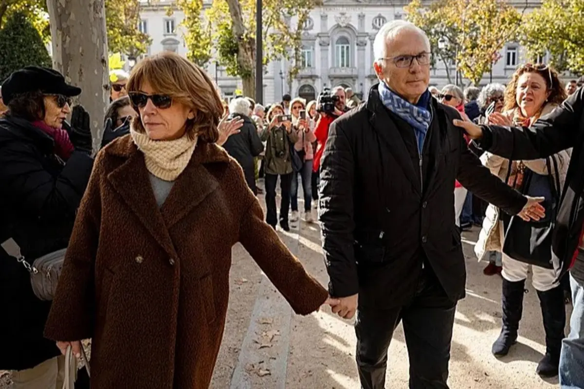 Juez Baltasar Garzón y Dolores Delgado