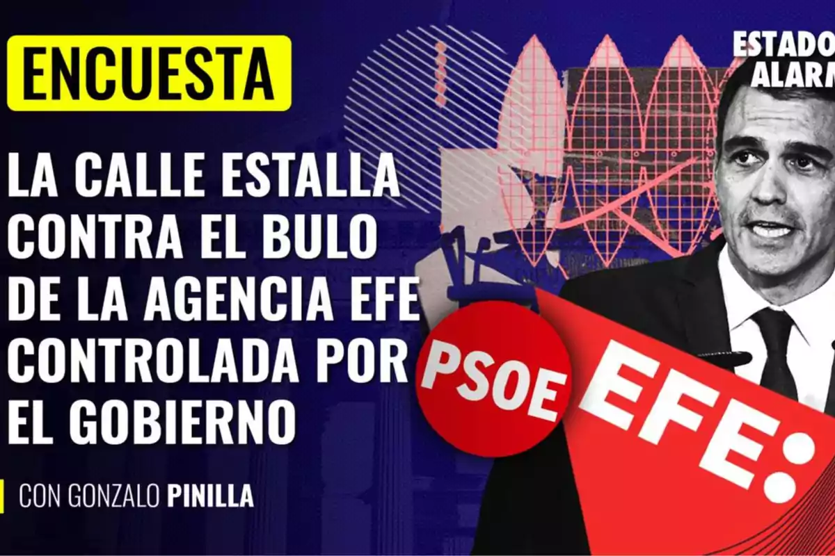 Encuesta sobre la reacción de la calle contra el bulo de la agencia EFE controlada por el gobierno con Gonzalo Pinilla.