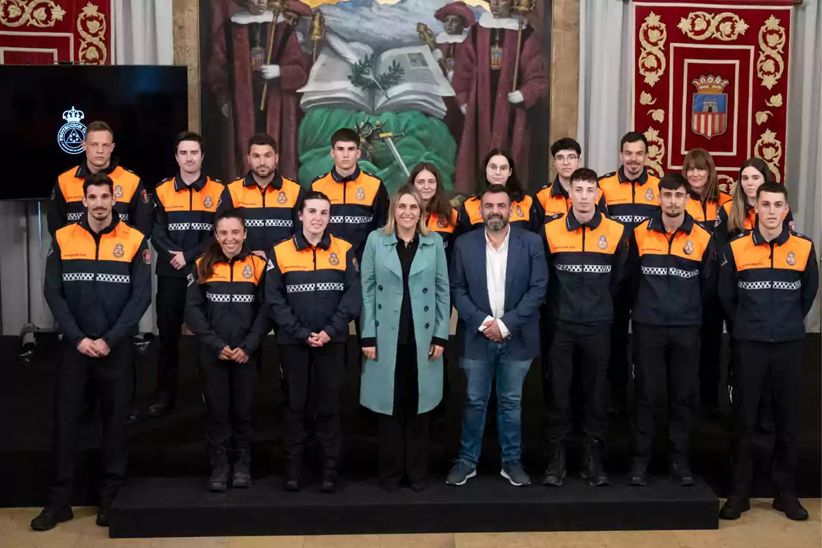 Marta Barrachina, presidenta de la Diputacion de Castellon, durante el acto