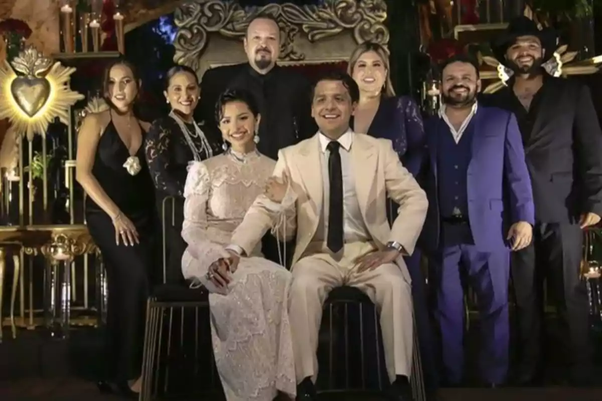 La historia oculta detrás de la boda de Christian Nodal y Ángela Aguilar