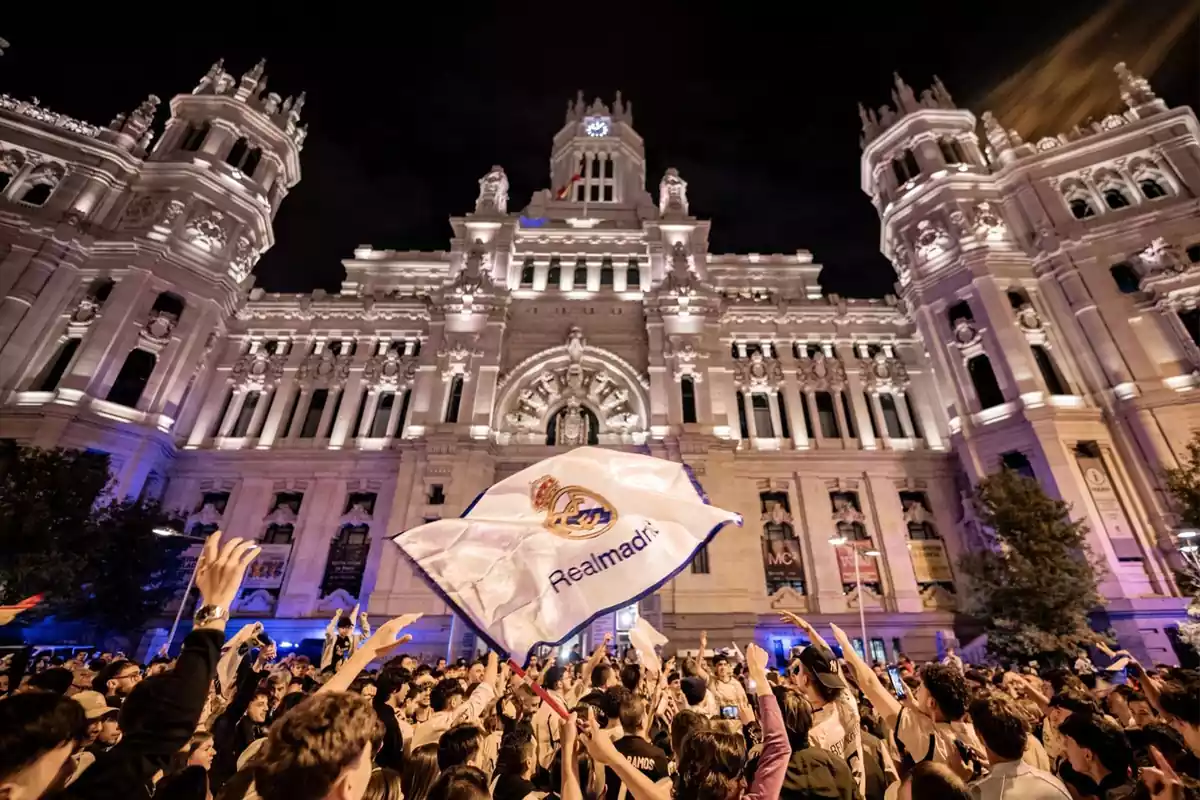 Así celebro el Real Madrid hace unos años