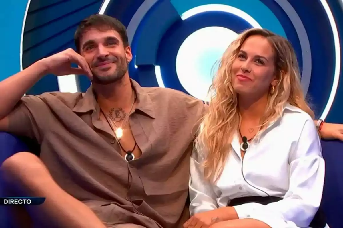 Captura de Edi y Violeta en 'Gran Hermano'