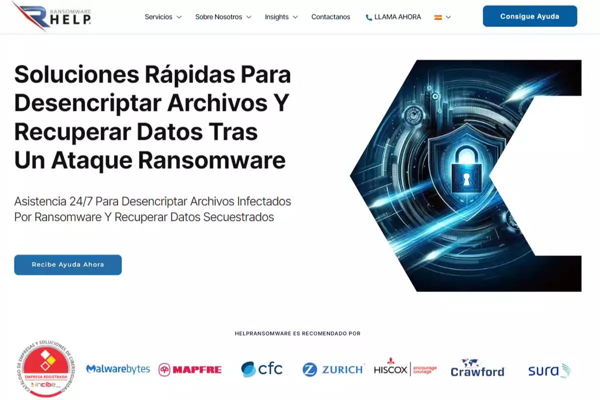 Soluciones Rápidas Para Desencriptar Archivos Y Recuperar Datos Tras Un Ataque Ransomware Asistencia 24/7 Para Desencriptar Archivos Infectados Por Ransomware Y Recuperar Datos Secuestrados