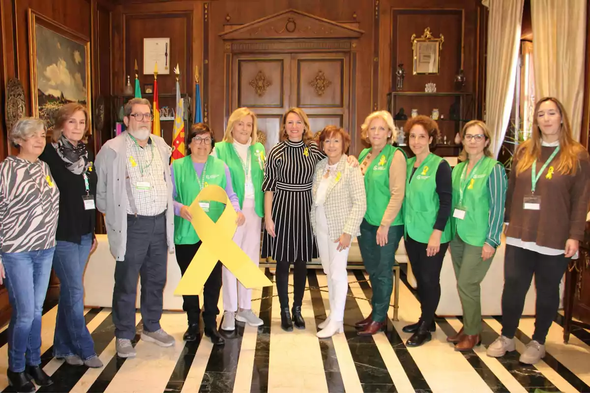 Begoña Carrasco, alcaldesa de Castellón, durante la presentación