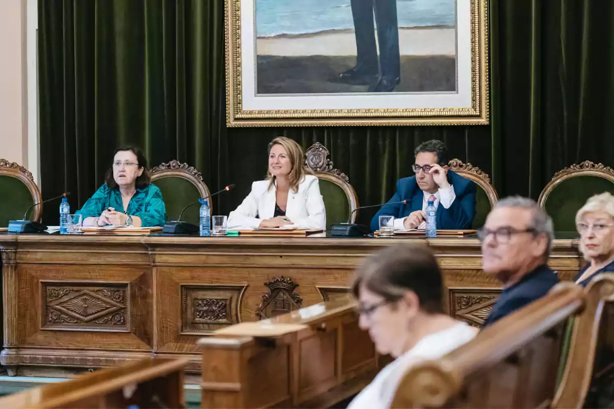 Begoña Carrasco, alcaldesa de Castellón, durante la presentación