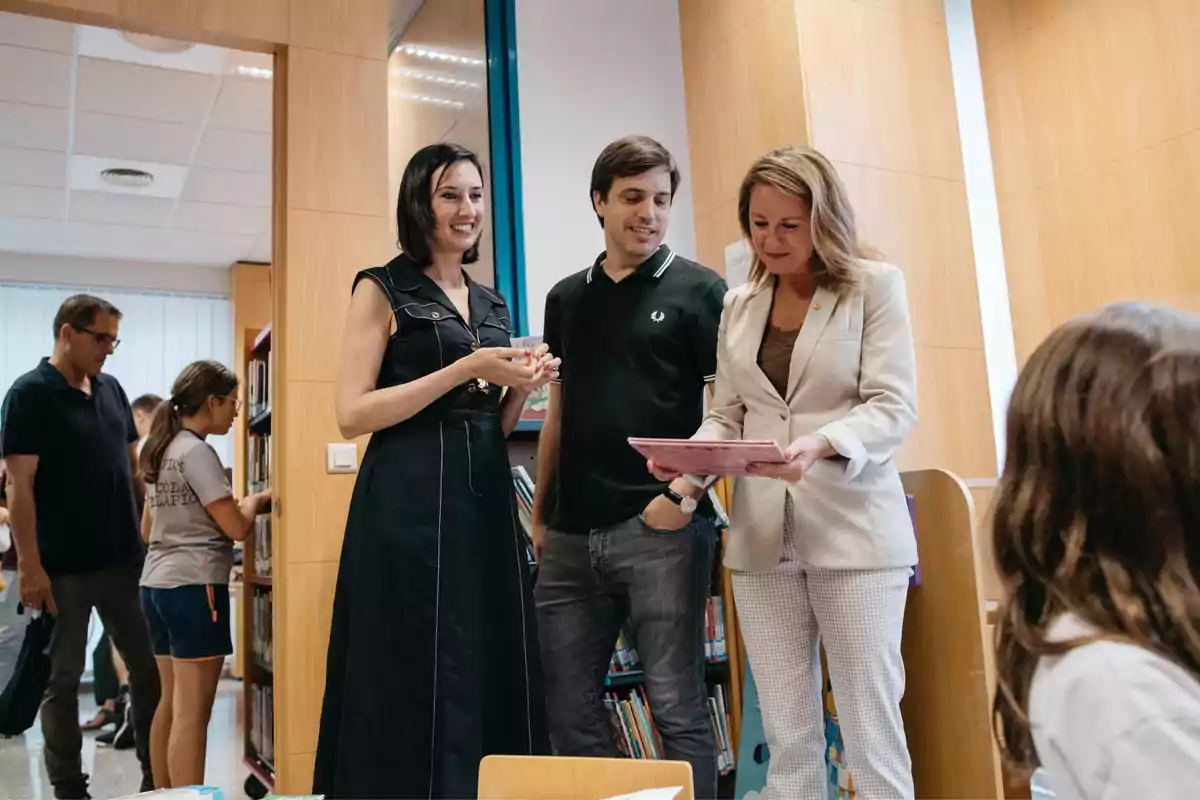 Begoña Carrasco, alcaldesa de Castellón, durante el acto