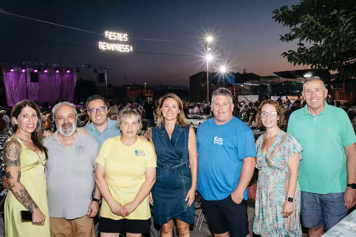 Carrasco en las Fiestas del Barrio de Benadressa