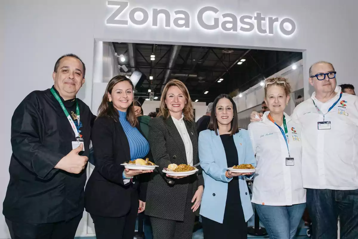 Begoña Carrasco, alcaldesa de Castellón, durante la presentación en Fitur