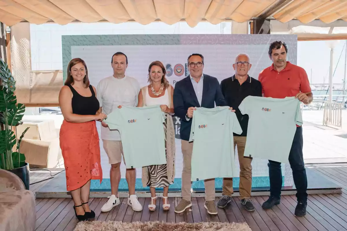 La alcaldesa de Castellón, Begoña Carrasco, durante la presentación del SOM Festival