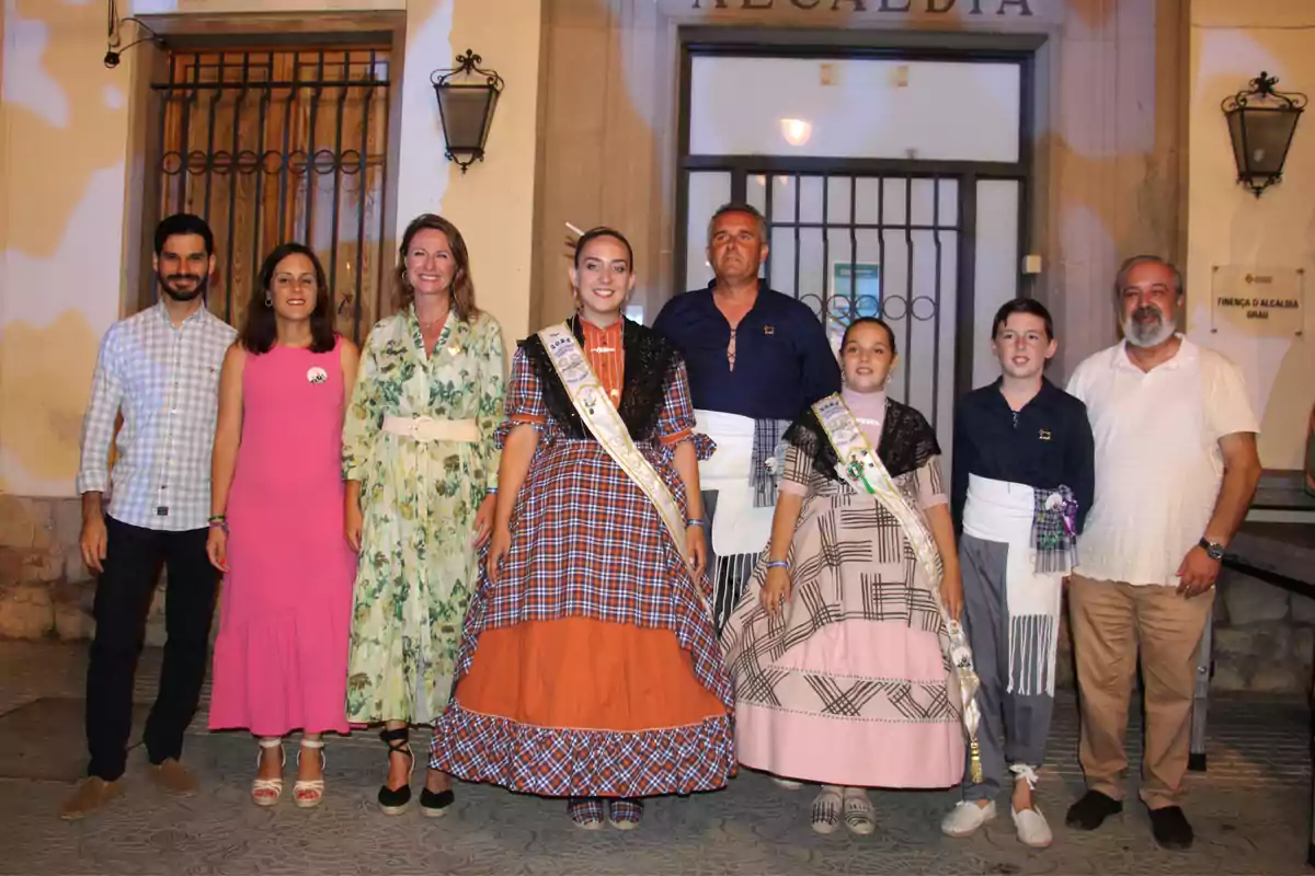 La alcaldesa de Castellón, Begoña Carrasco, durante las celebraciones de Sant Pere