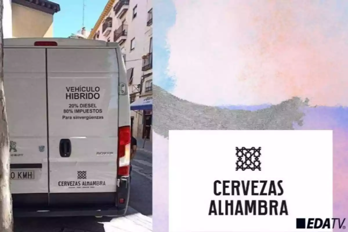 La imagen de Cervezas Alhambra que revoluciona las redes y que irrita a la izquierda