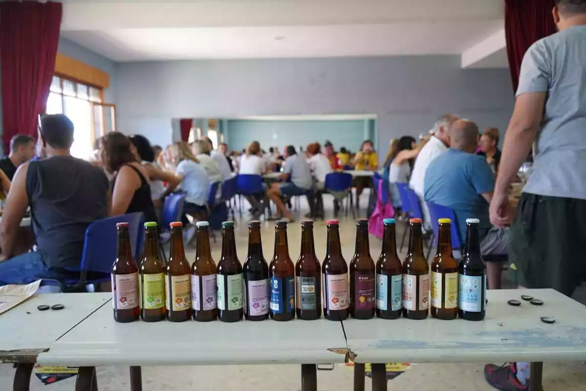 Cervezas en la cata de Alimentos de Segovia