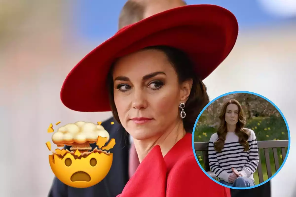 Collage de Kate Middleton y una de sus dobles