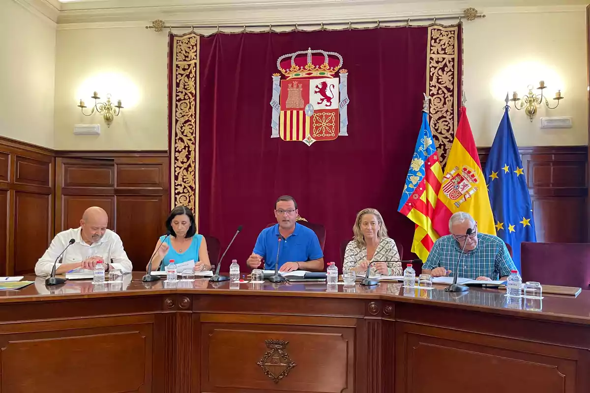 El Patronato Provincial de Turismo de la Diputación de Castellón, en una reunión