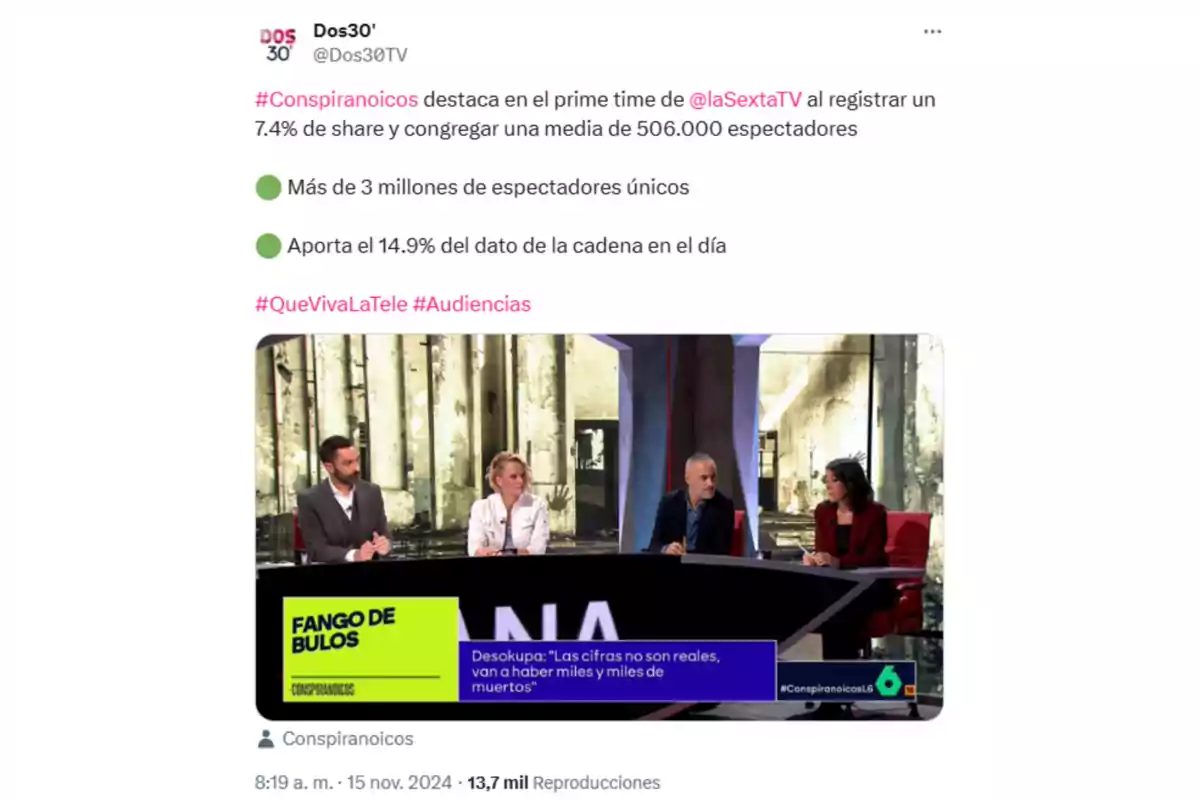 Un programa de televisión llamado 