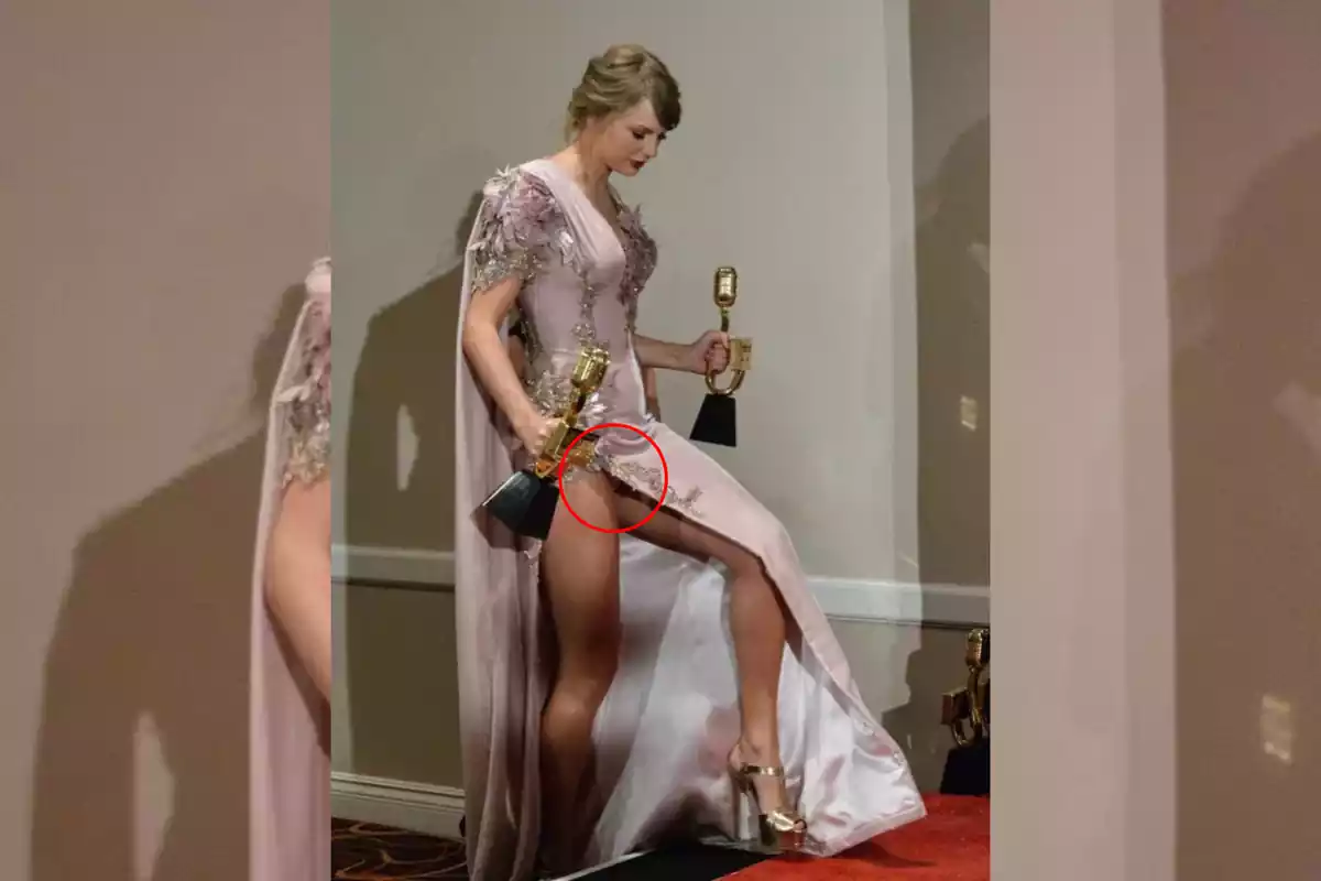 El descuido de Taylor Swift que se volvió viral en redes