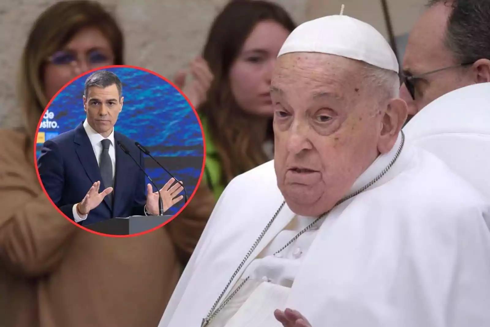 Esto opina la calle de la ausencia de Sánchez en el funeral del Papa Francisco