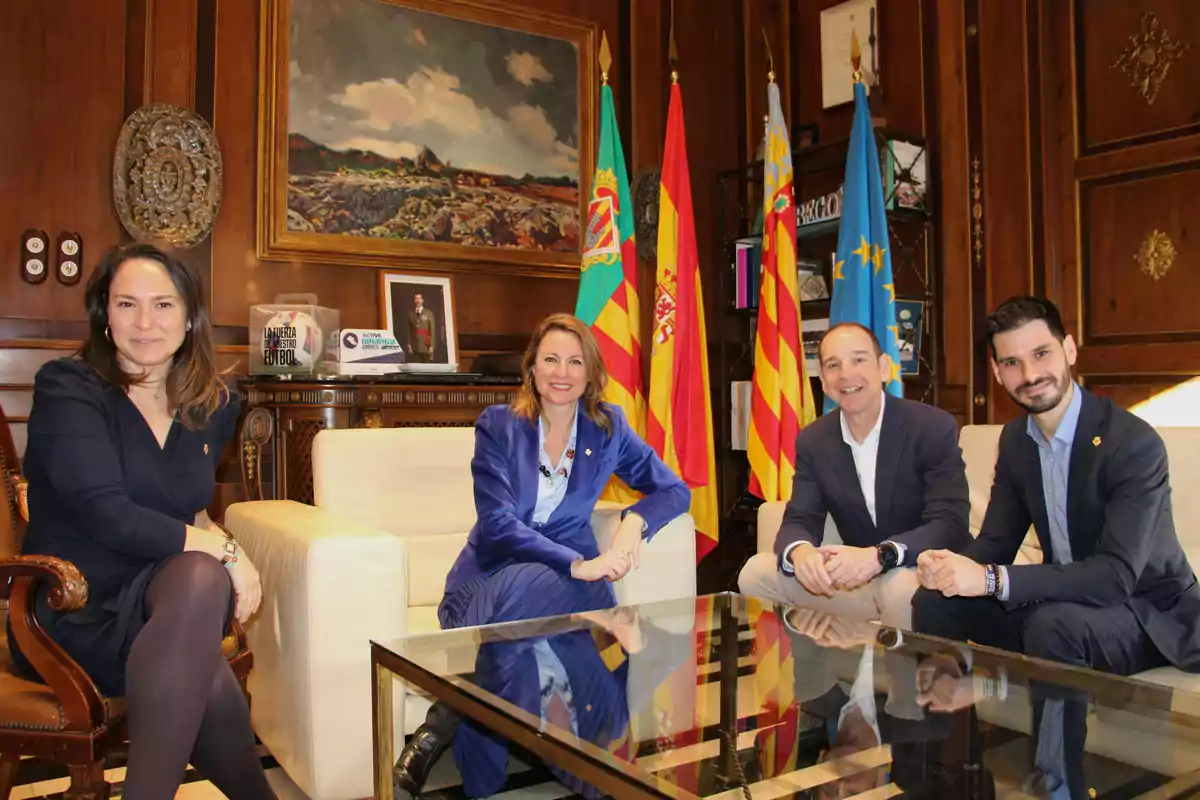 Begoña Carrasco, alcaldesa de Castellón, durante la presentación