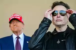 Foto de Donald Trump y Elon Musk