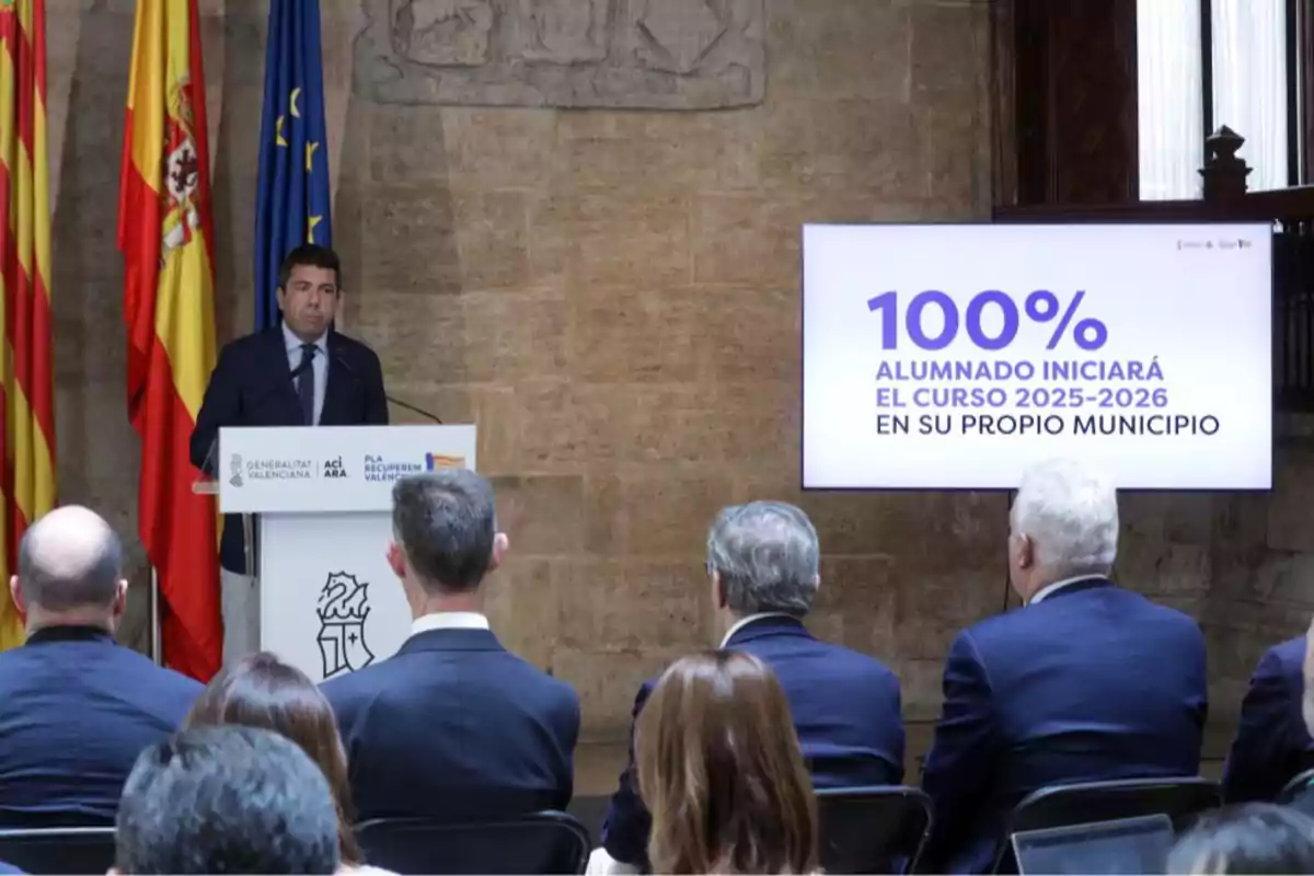 Carlos Mazón, presidente de la Generalitat Valenciana