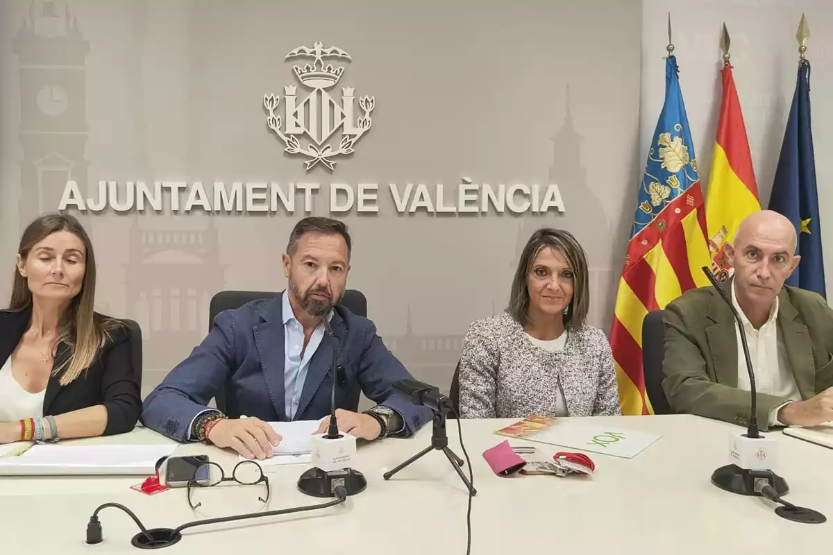 Equipo de Gobierno de Vox en Ayuntamiento de Valencia