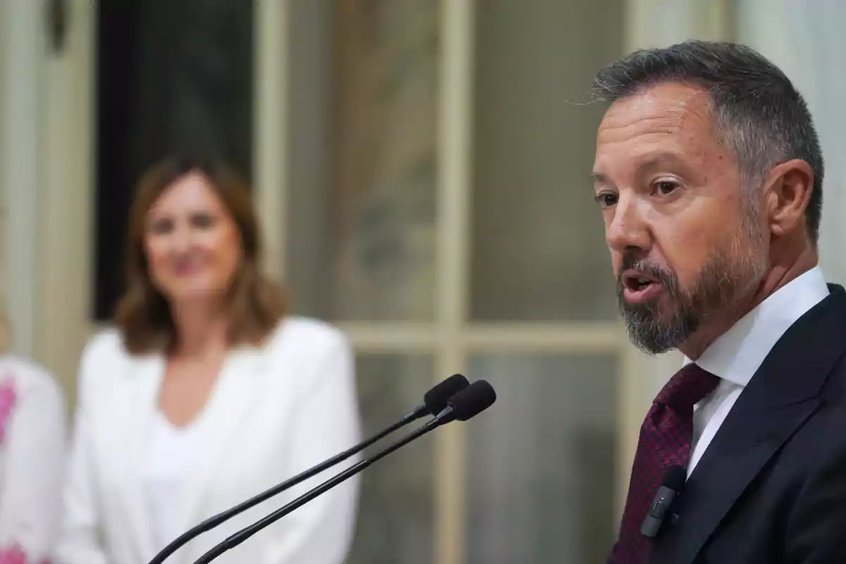 Juanma Badenas, portavoz de Vox en el Ayuntamiento de Valencia y segundo teniente de alcalde