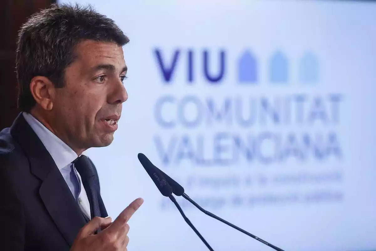 Carlos Mazón Presidente Generalitat Valenciana