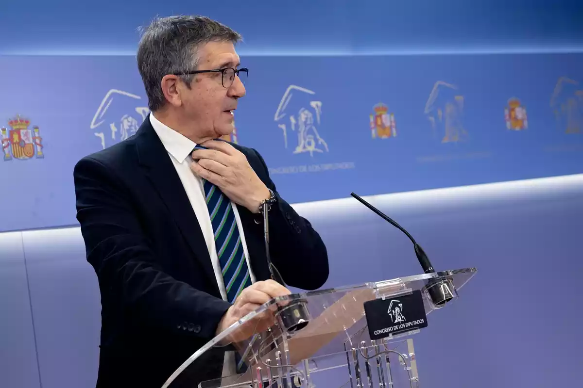 Patxi López en el Congreso de los Diputados Patxi López en el Congreso de los Diputados