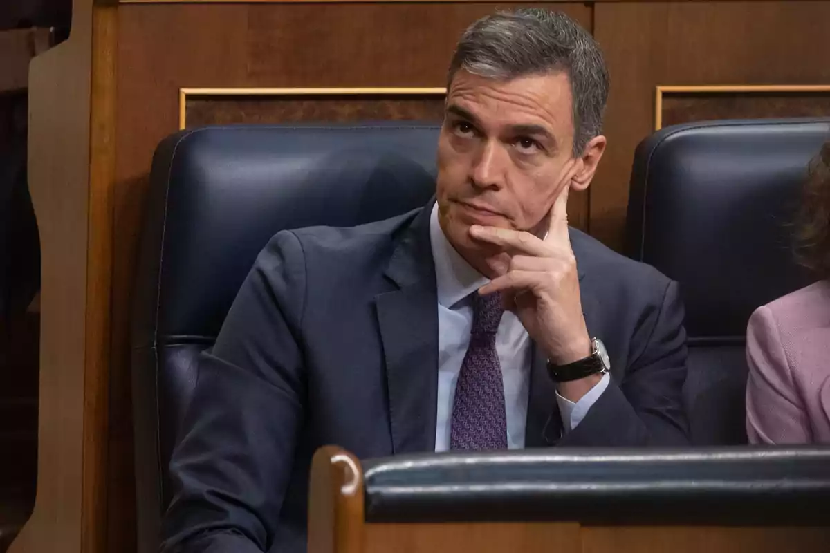 Pedro Sánchez en el Congreso de los Diputados