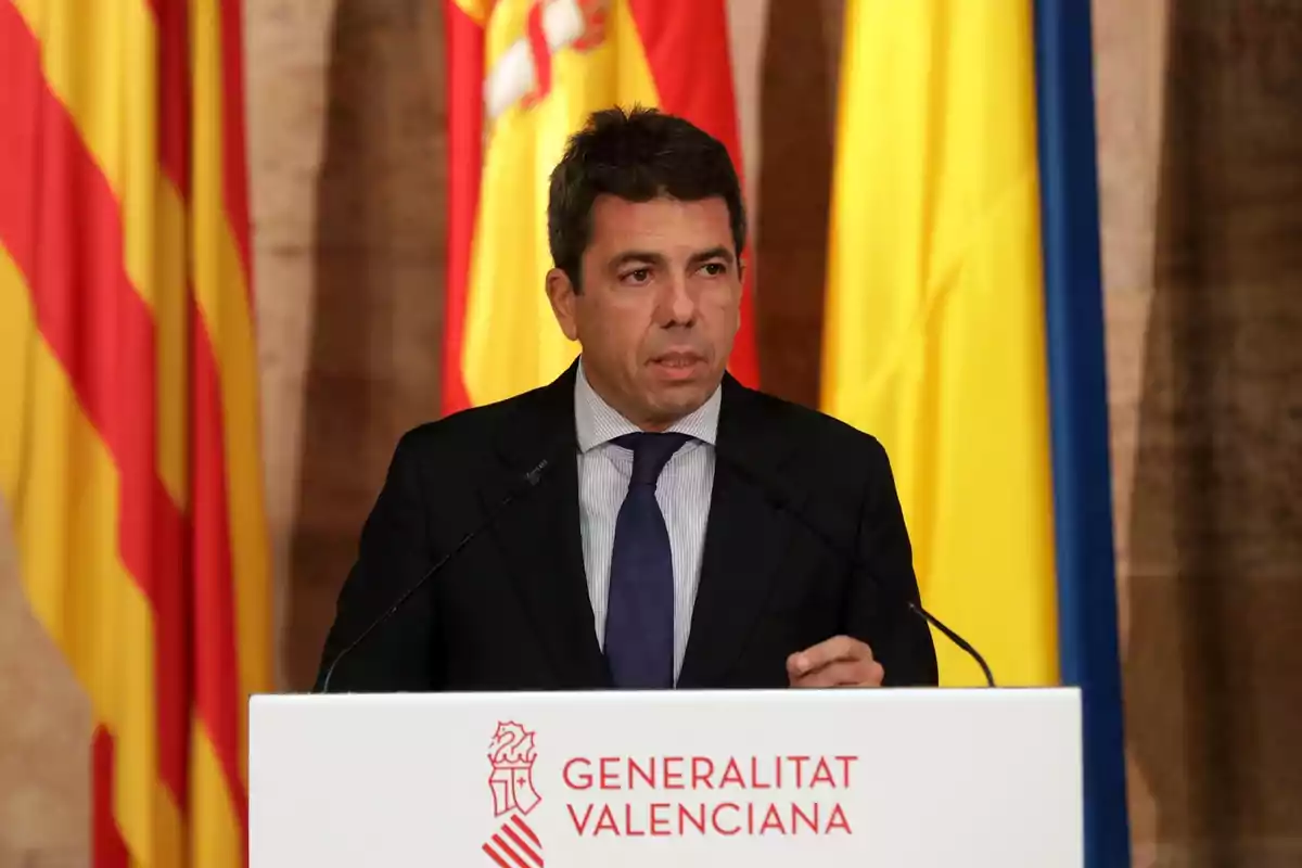 Carlos Mazón presidente de la Generalitat Valenciana