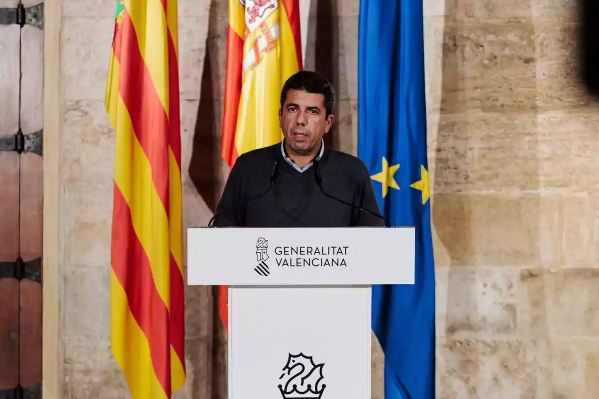 Carlos Mazón presidente de la Generalitat Valenciana