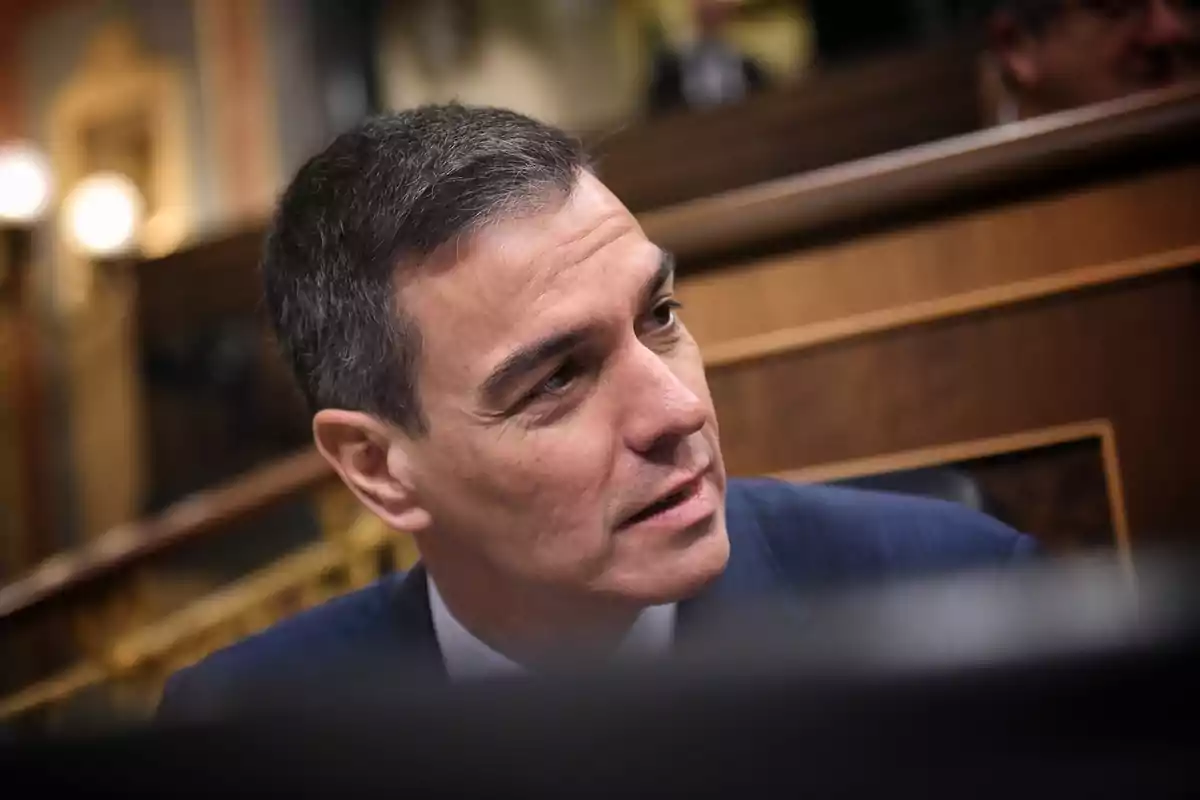 El presidente del Gobierno, Pedro Sánchez