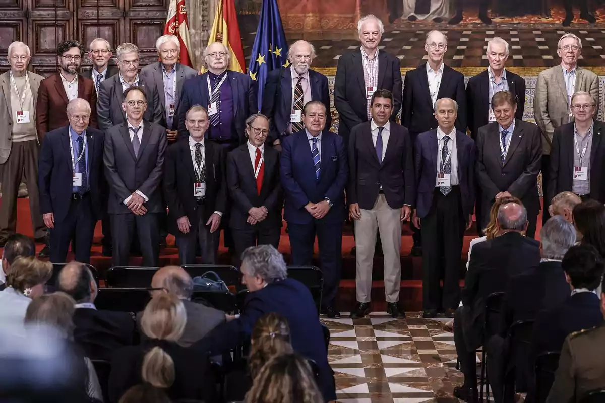 Carlos Mazón, presidente de la Generalitat Valenciana, durante el acto
