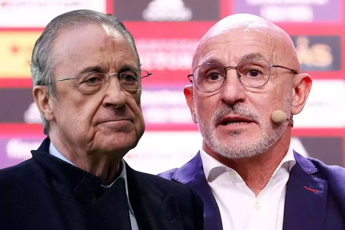 Plano medio corto de Florentino y Luis de la Fuente