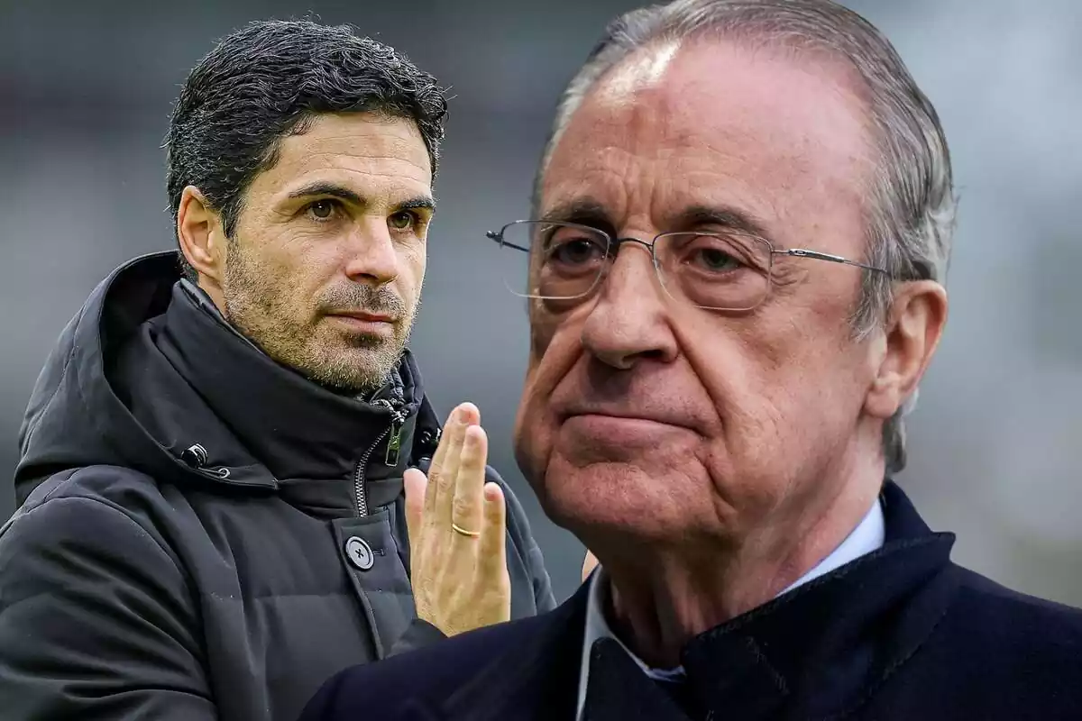 Mikel Arteta Florentino Pérez